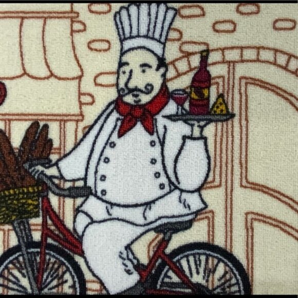 Better Home Chef Bistro Mat Printed Rug Machine Wash Rectangle 18”X30” NEW - Picture 10 of 13